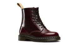Damen Dr. Martens 1460 8-Eye Boot Cherry Red Oxford Rub Off