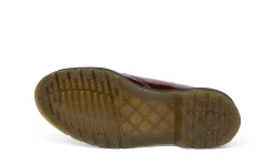 Herren Dr. Martens 1461 3-Eye Shoe Cherry Red Oxford Rub Off