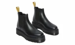 Damen Dr. Martens 2976 Quad Black Felix Rub Off