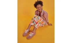 Damen Grand Step Shoes Aari Cord Rose