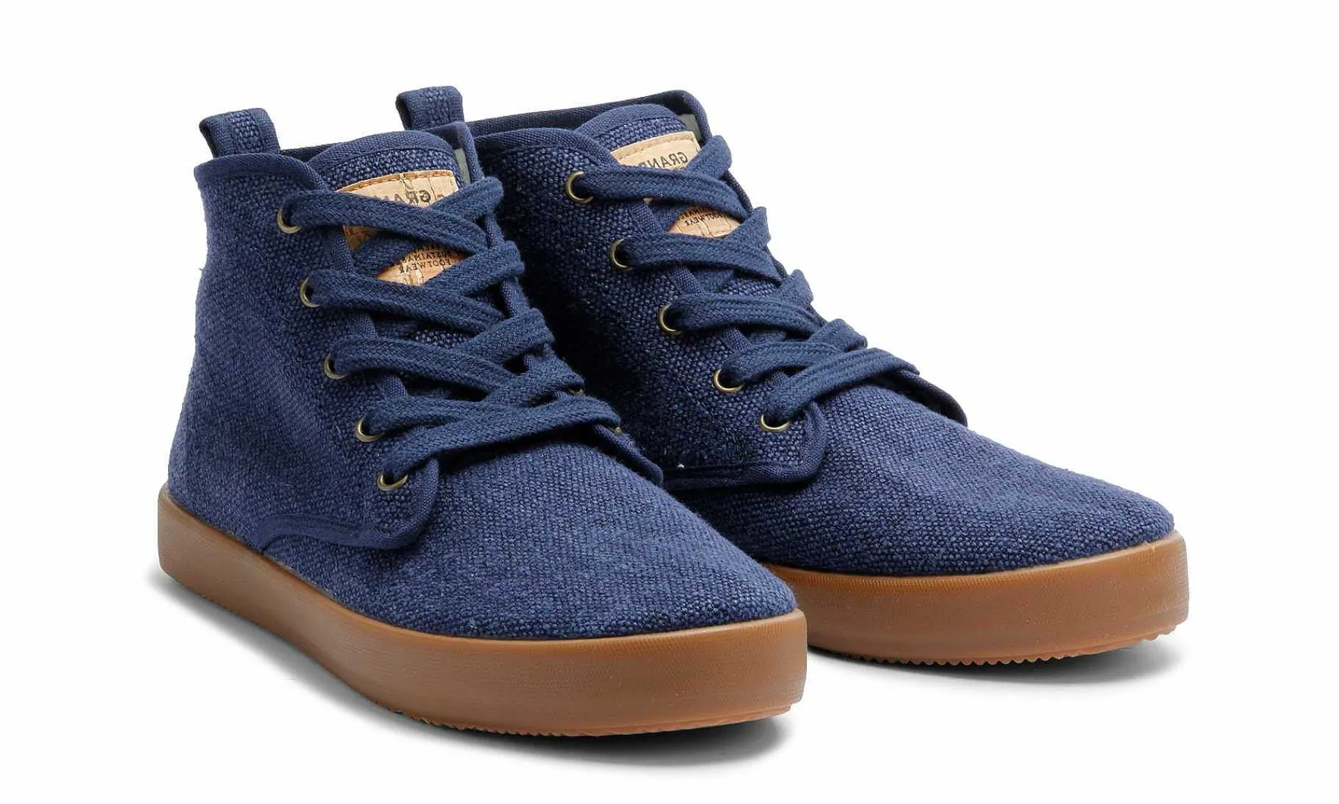 Herren Grand Step Shoes Adam Hemp Marino