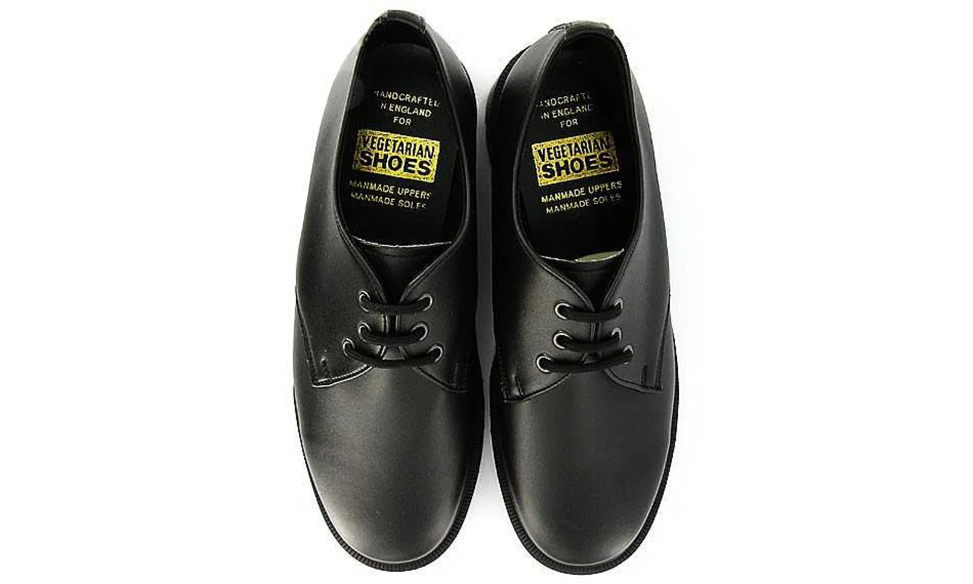 Herren Vegetarian Shoes Airseal Acme Shoe Black
