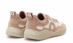 Damen Ecoalf Alcudianyalf Sneakers Woman Off White/Pink