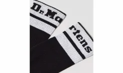 Accessoires Dr. Martens Athletic Logo Sock Black White Black