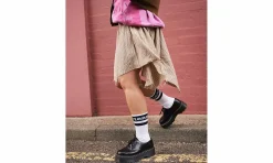 Accessoires Dr. Martens Athletic Logo Sock White Black