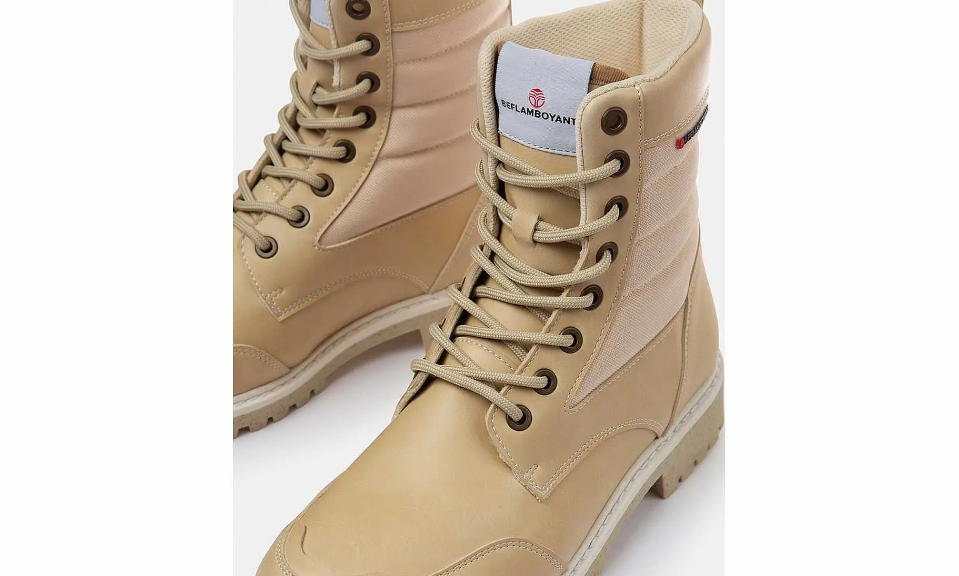 Damen Beflamboyant Beige Coco High Top
