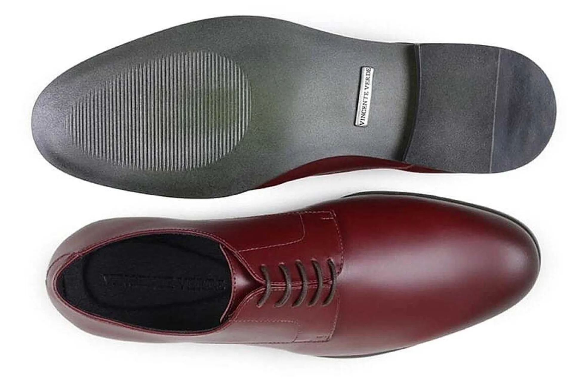 Herren Vincente Verde Bergamo Burgundy