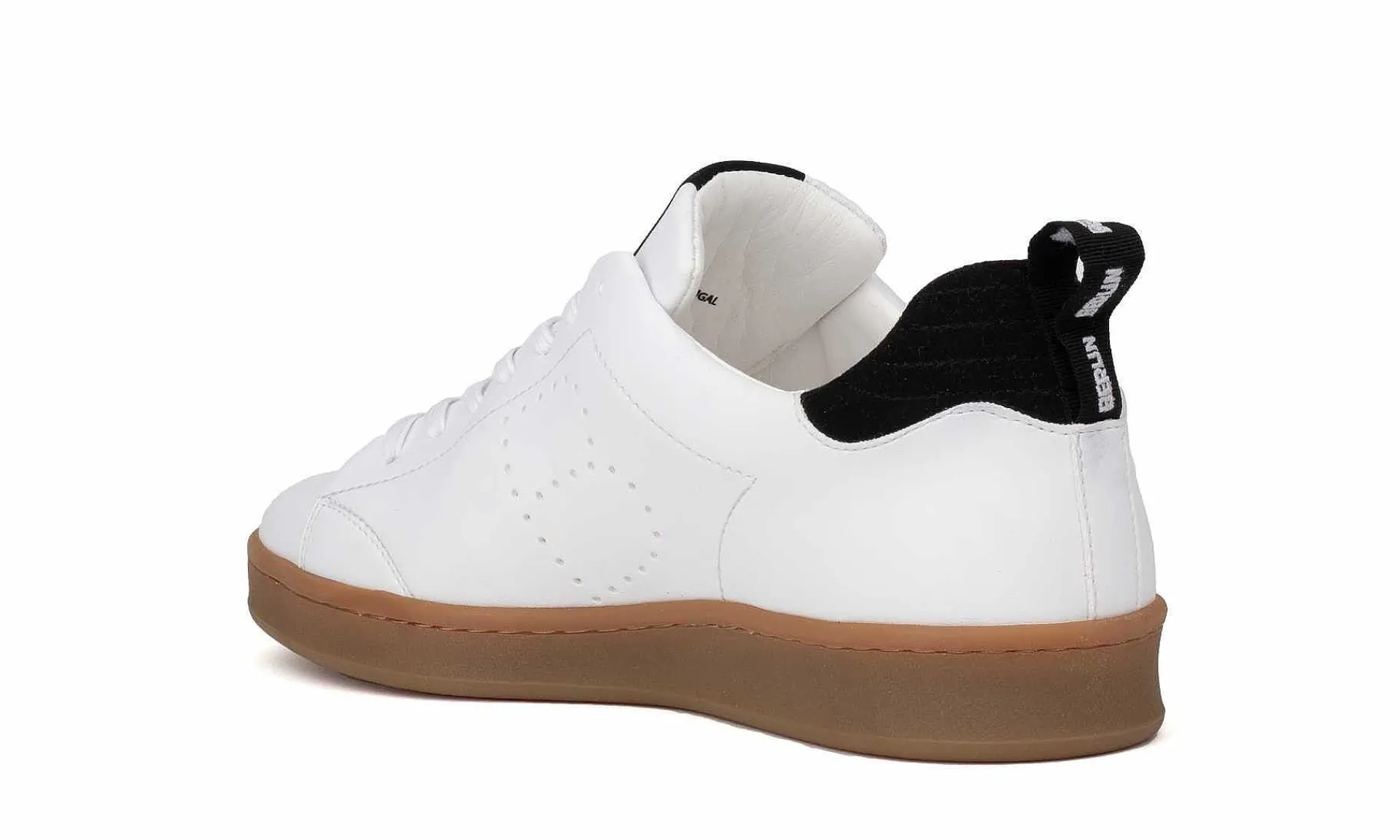Damen Vegetarian Shoes Berlin Sneaker White/Black Edition