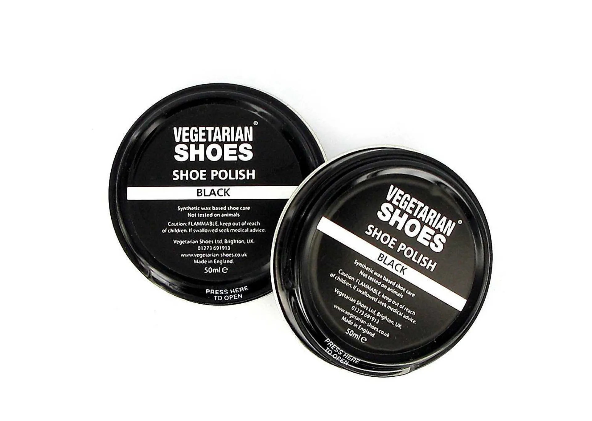 Accessoires Vegetarian Shoes Black Polish