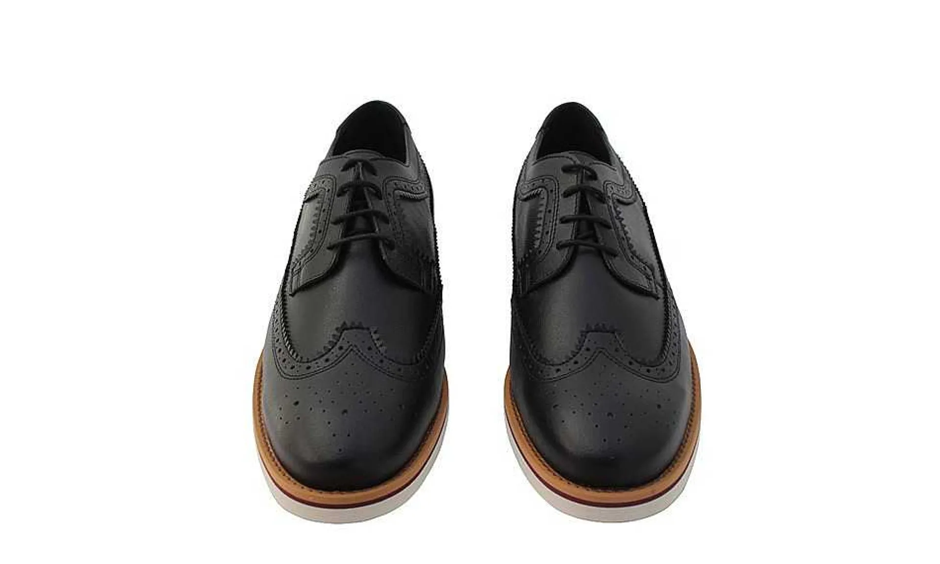 Herren FAIR Brogue Shoe Black