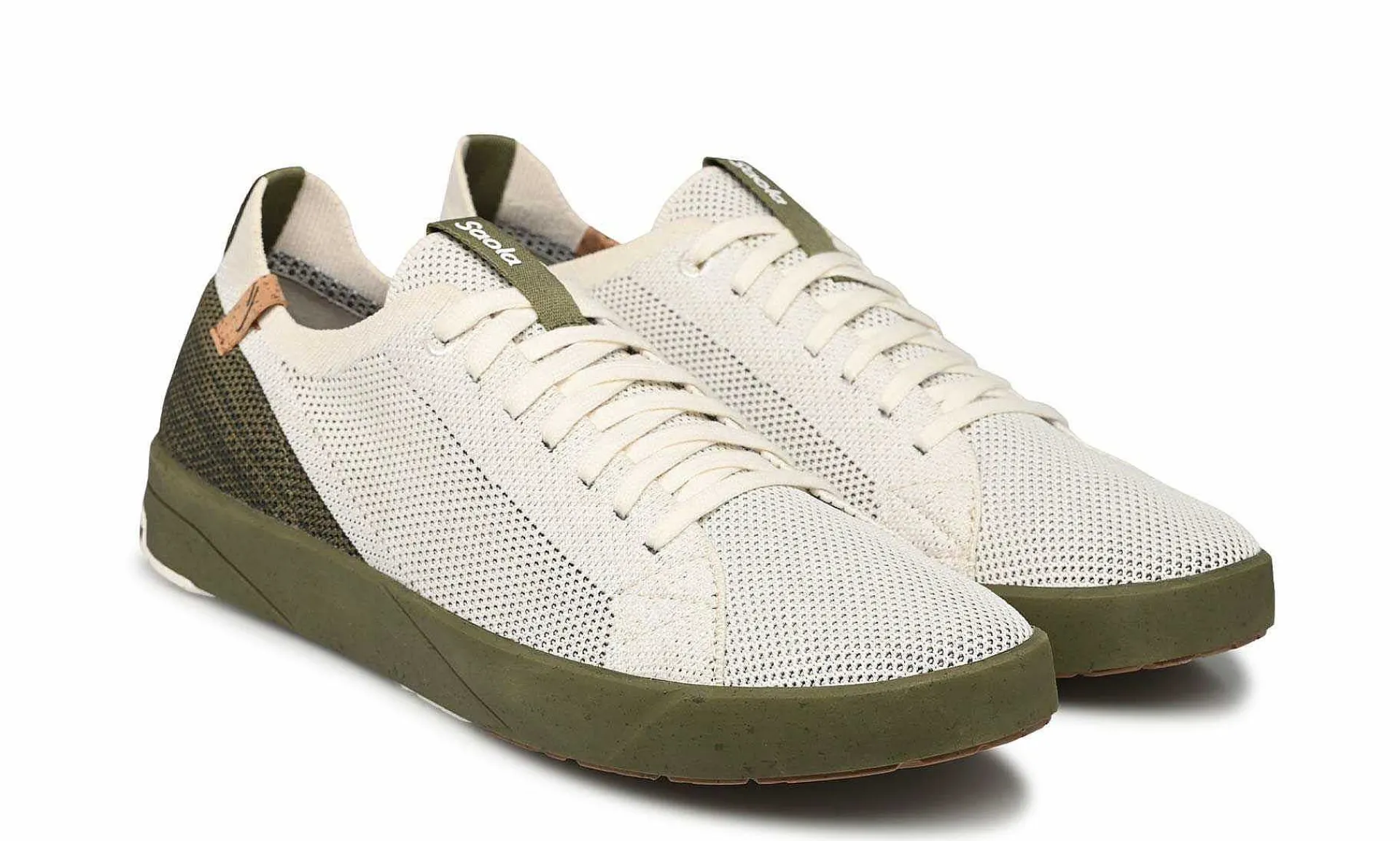 Herren SAOLA Cannon Knit 2.0 White/Burnt Olive