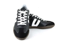 Damen Vegetarian Shoes Cheatah Black