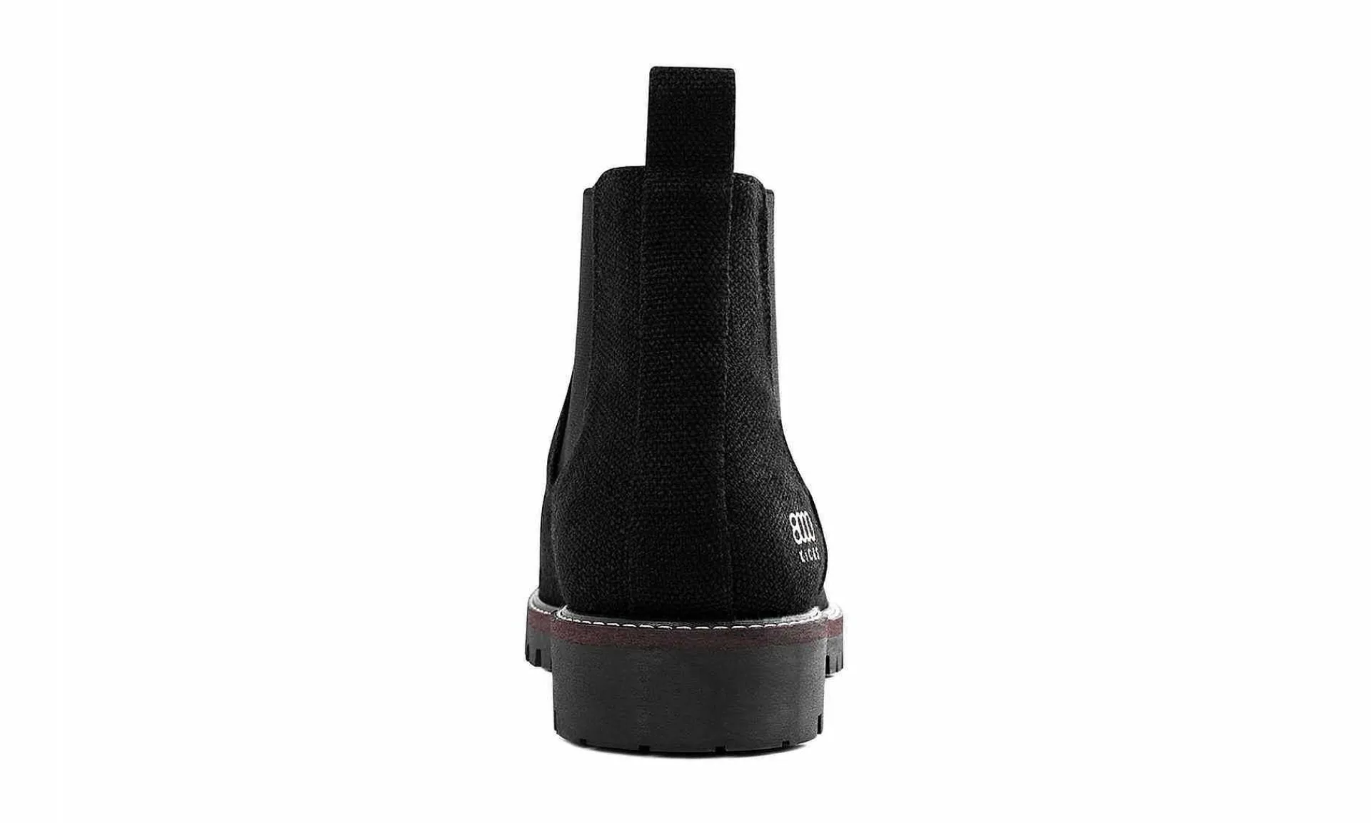 Damen 8000kicks Crossover Hemp Chelsea Boot Black