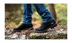 Damen 8000kicks Crossover Hemp Chelsea Boot Black