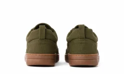 Damen Melawear Damen Sneaker Yala Olivgrun/Gum