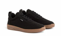 Damen Melawear Damen Sneaker Yala Schwarz/Gum