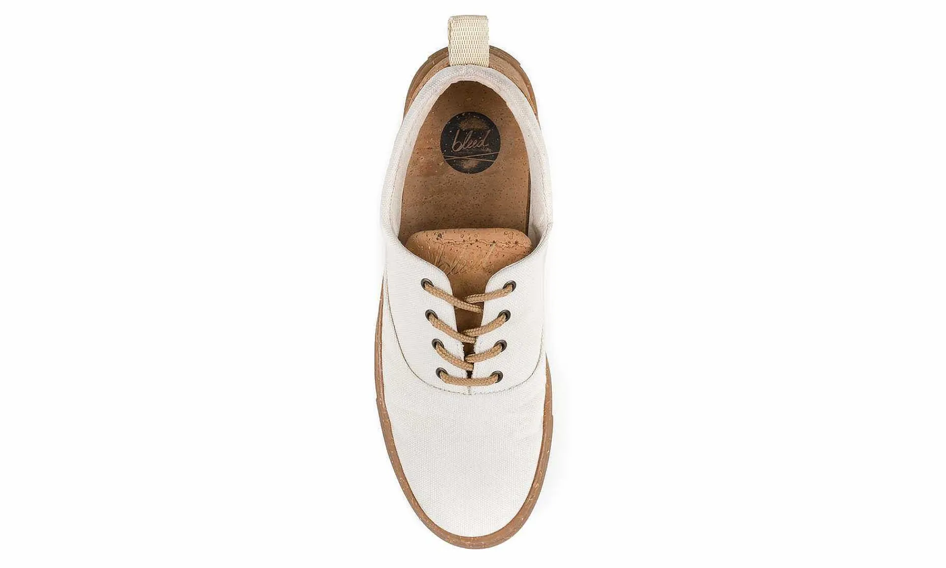 Damen bleed Eco4 Sneaker Naturweiss