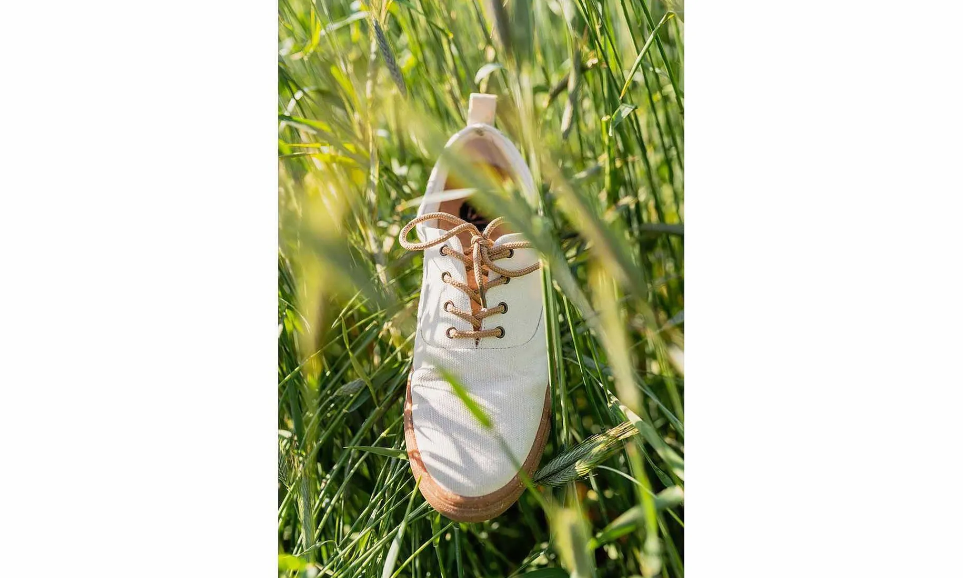 Damen bleed Eco4 Sneaker Naturweiss