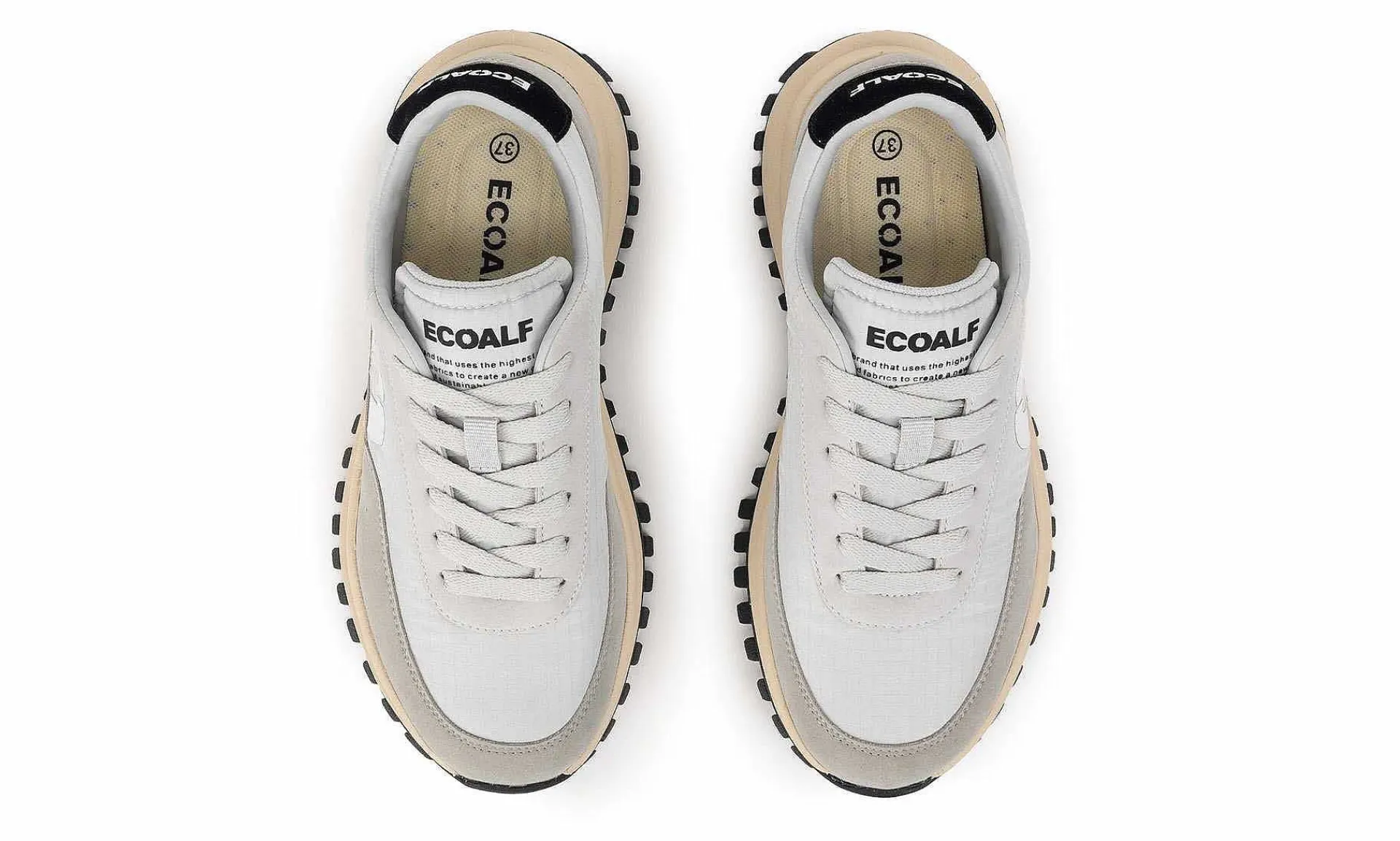 Damen Ecoalf Feroealf Sneakers Woman Light Grey