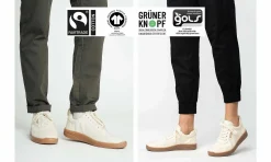 Herren Melawear Herren Sneaker Yala Ecru/Gum