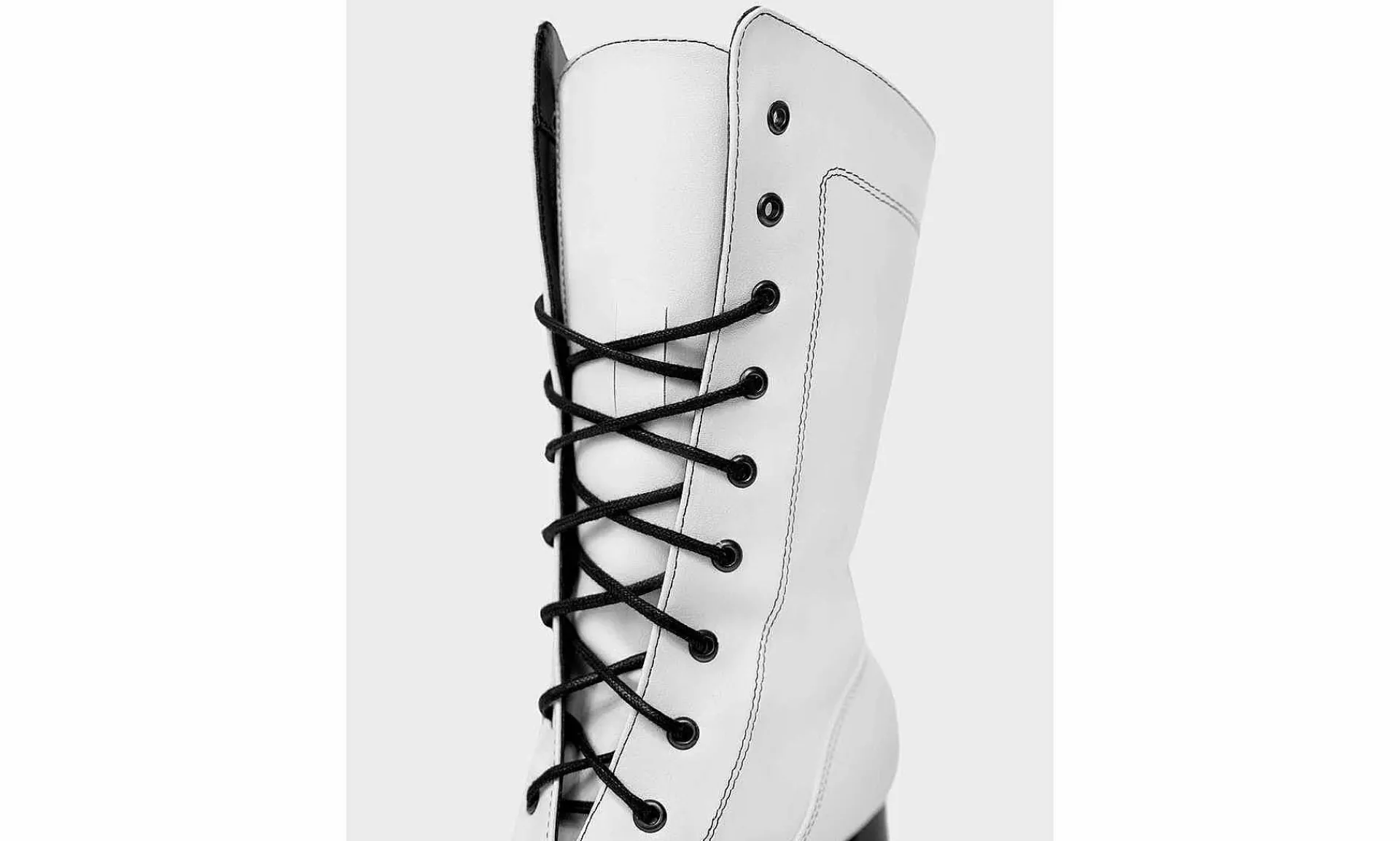 Damen Bohema High Boots White