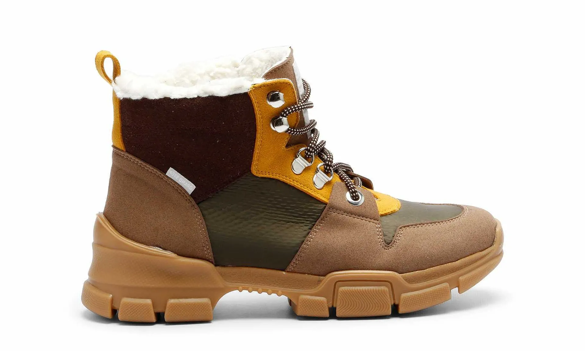 Damen Grand Step Shoes Hike Lacebootie