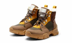 Damen Grand Step Shoes Hike Lacebootie