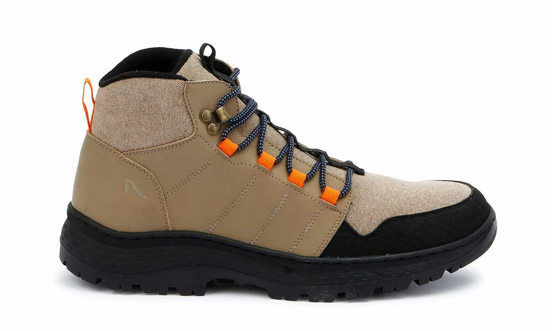 Damen Grand Step Shoes Hiking High Vegan Beige-Multi
