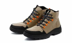Damen Grand Step Shoes Hiking High Vegan Beige-Multi