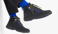 Damen Grand Step Shoes Hiking High Vegan Black