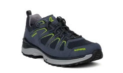 Herren LOWA Innox Evo Gtx Lo Stahlblau/Limone