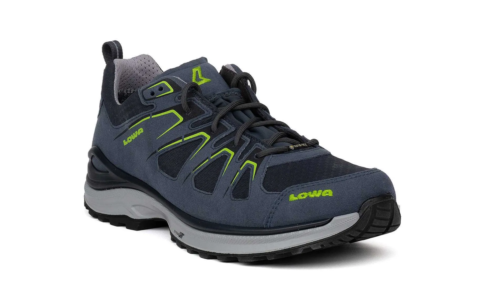 Herren LOWA Innox Evo Gtx Lo Stahlblau/Limone