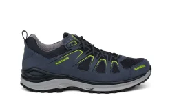 Herren LOWA Innox Evo Gtx Lo Stahlblau/Limone