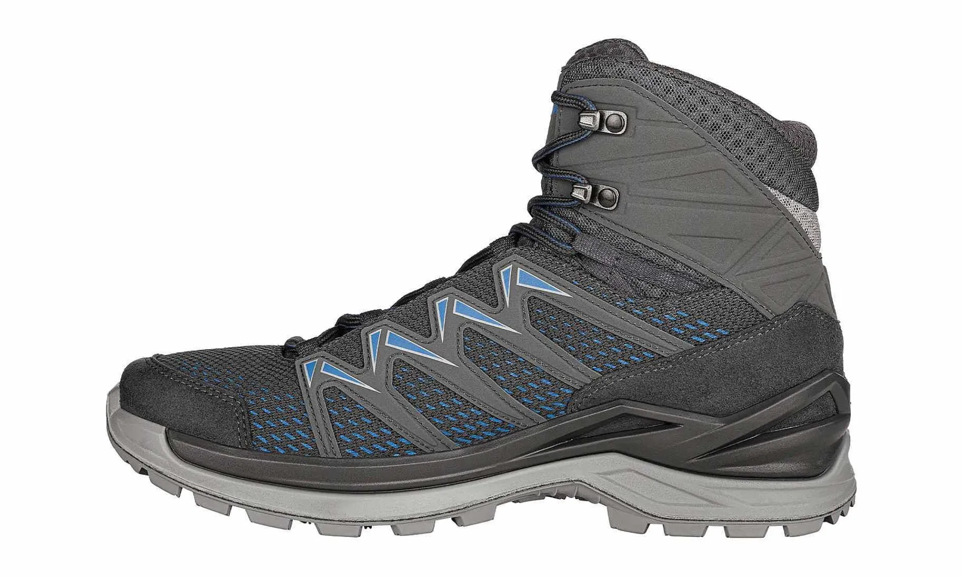 Herren LOWA Innox Pro Gtx Mid Anthrazit/Blau