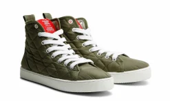 Damen Grand Step Shoes Isa High Top Sneaker Olive