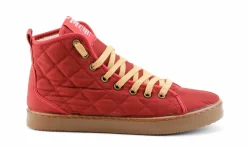 Damen Grand Step Shoes Isa High Top Sneaker Wine