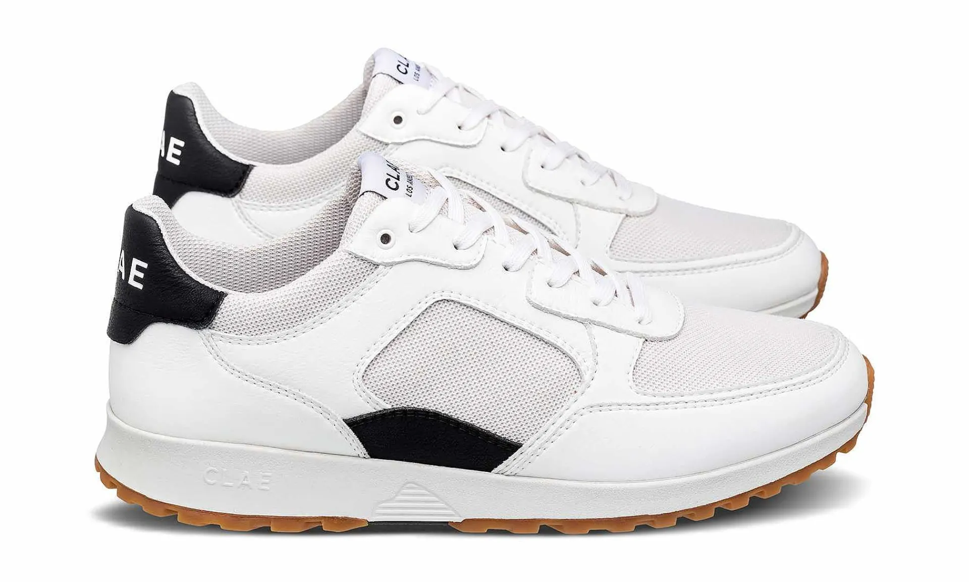Damen Clae Joshua White Black Vegan