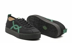 Damen Vesica Piscis Kafka All Black Green