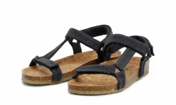 Damen Grand Step Shoes Levi Hemp Black
