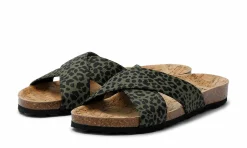 Damen Grand Step Shoes Lilo Animal Olive
