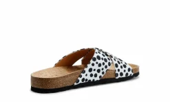 Damen Grand Step Shoes Lilo Dots Black White