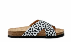 Damen Grand Step Shoes Lilo Dots Black White