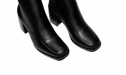 Damen Green Laces Linnea High Heel Boot Black