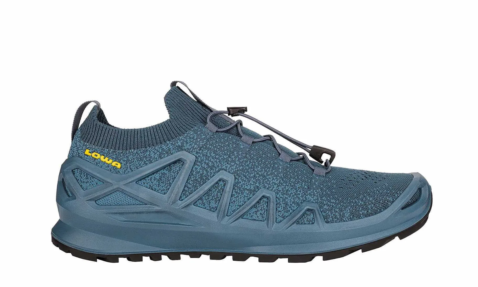 Herren LOWA Fusion Lo Blau / Senf
