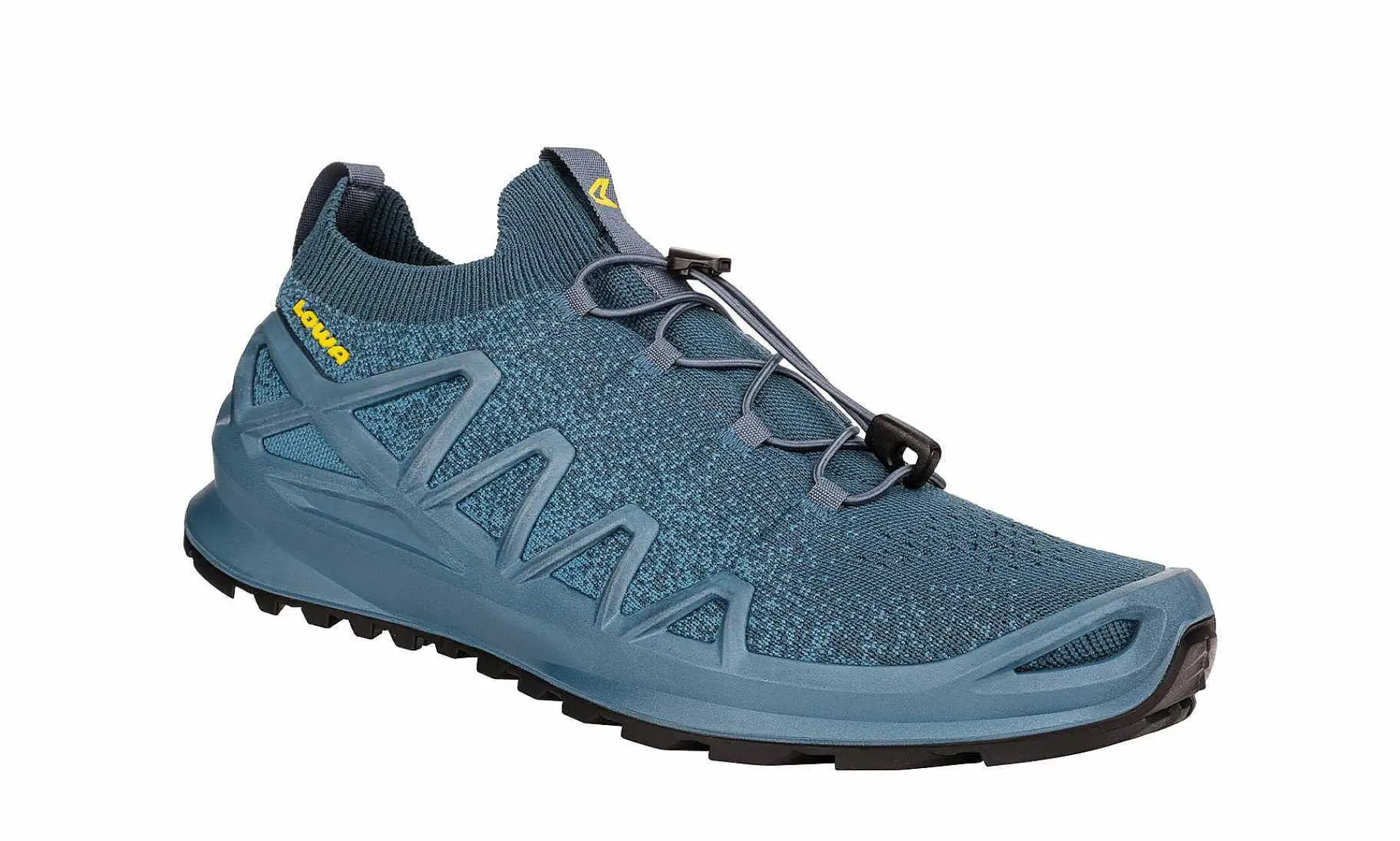 Herren LOWA Fusion Lo Blau / Senf