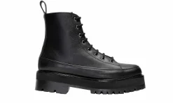 Damen Green Laces Nour Chunky Lace-Up Black