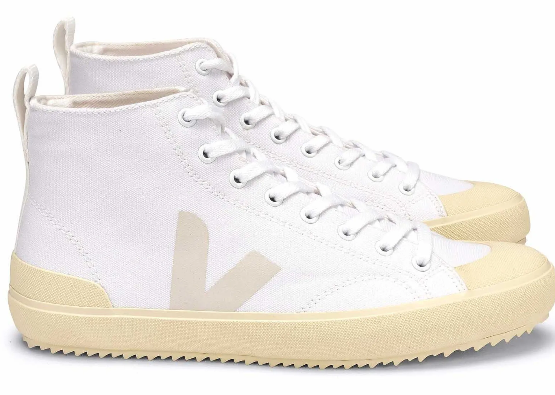 Damen Veja Nova Ht Canvas White Butter-Sole