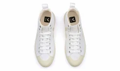 Damen Veja Nova Ht Canvas White Pierre
