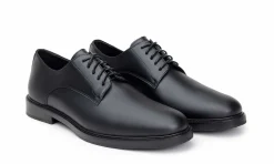 Damen Green Laces Olof Derby Shoe Black