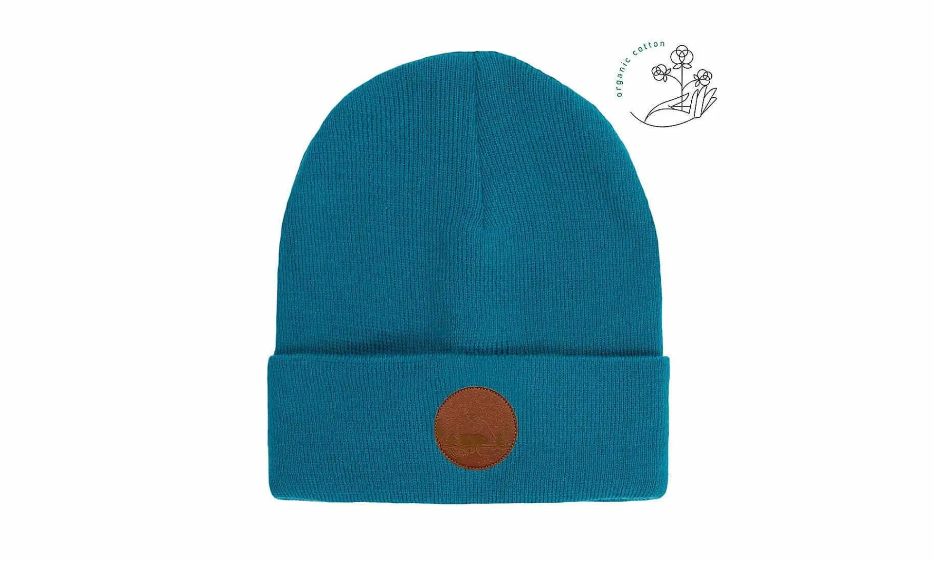 Accessoires Kabak Organic Cotton Beanie Classic Turkis